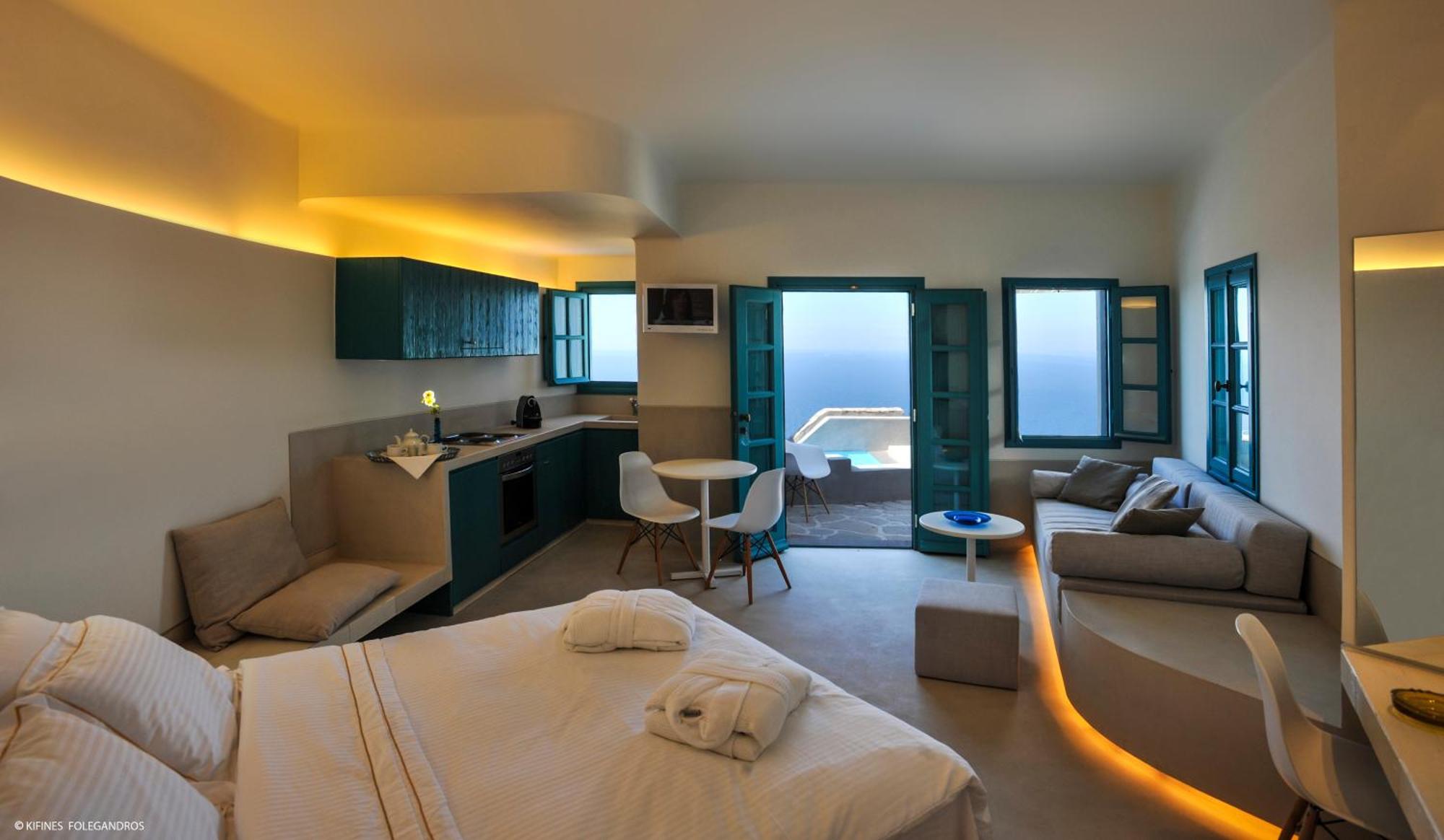 Kifines Suites Folegandros Town ภายนอก รูปภาพ